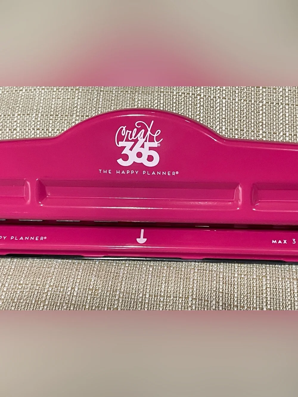 The Happy Planner Create 365 11 - Hole Punch in Pink
